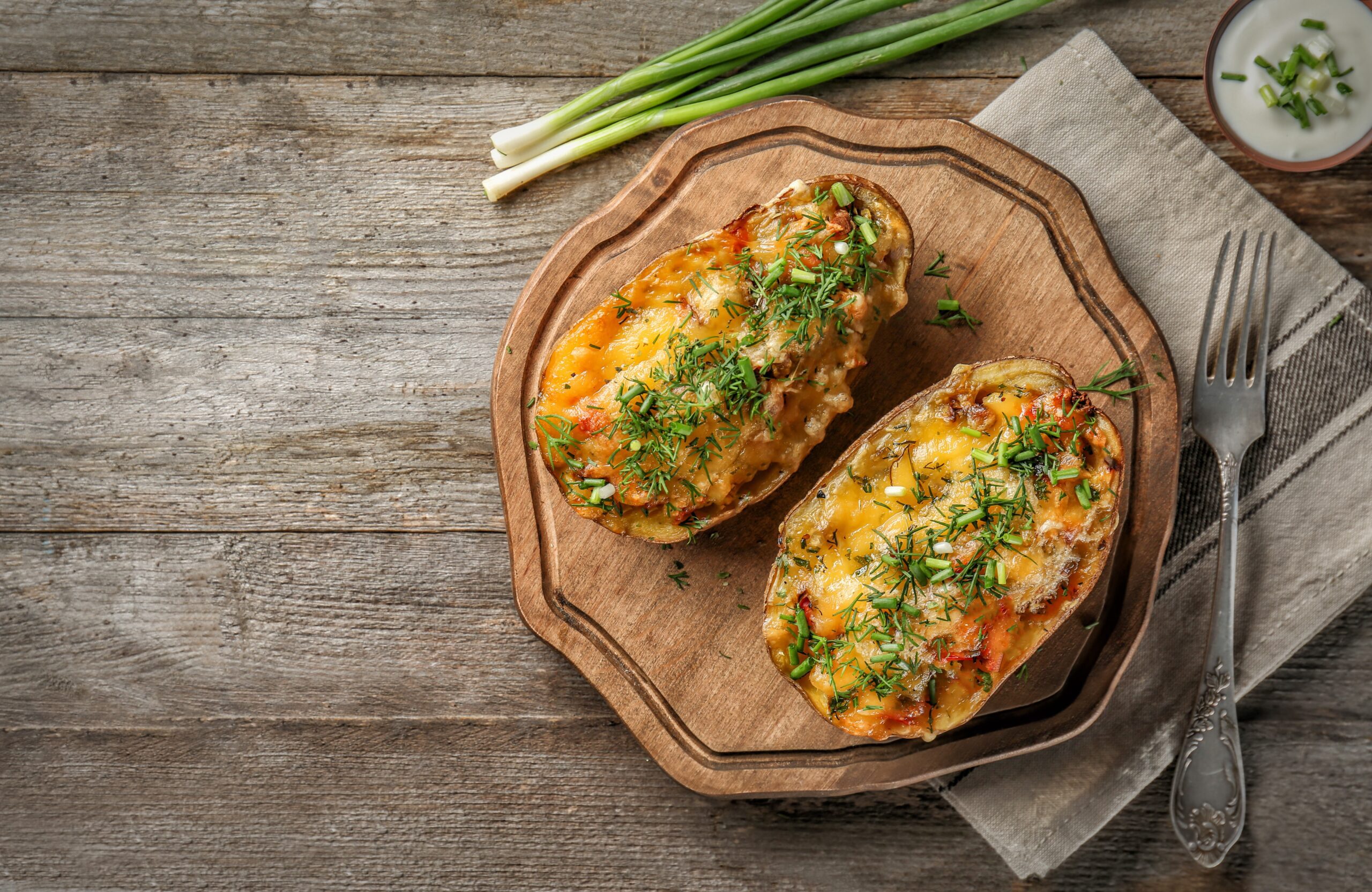 Stuffed Baked Potatoes Recipe - The Occasional Kitchen