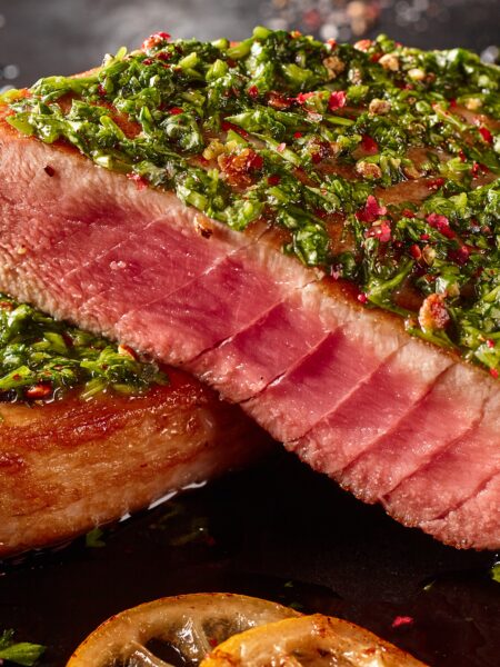 Seared Herb-Crusted Tuna Steaks